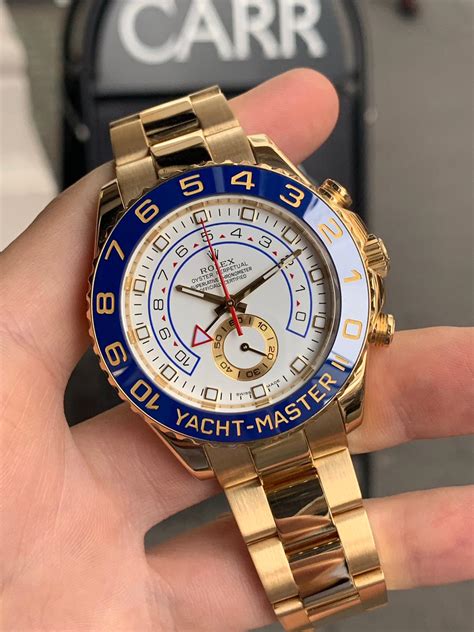 how much a rolex gold yachmaster 2 weigh|Rolex yacht master 2 stainless new.